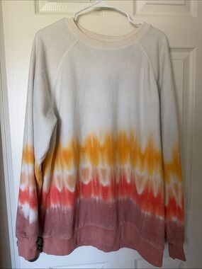 Feat sunrise Ombre Crewneck Sweatshirt
